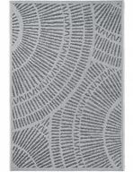Dywany zewnętrzne - DYWAN SZNURKOWY ZEWNĘTRZNY TARAS BALKON DO DOMU 120x170cm SZARY - miniaturka - grafika 1