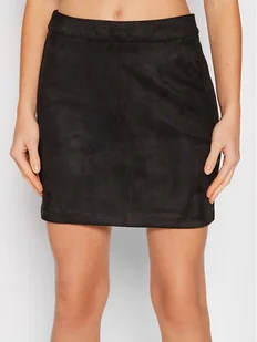 Vero Moda Spódnica mini Donnadina 10210430 Czarny Regular Fit - Spódnice - miniaturka - grafika 1
