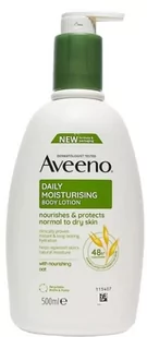 Aveeno Body Lotion, Bezzapachowy, nawilżający balsam do ciała z pompką, 500ml - Balsamy i kremy do ciała - miniaturka - grafika 1