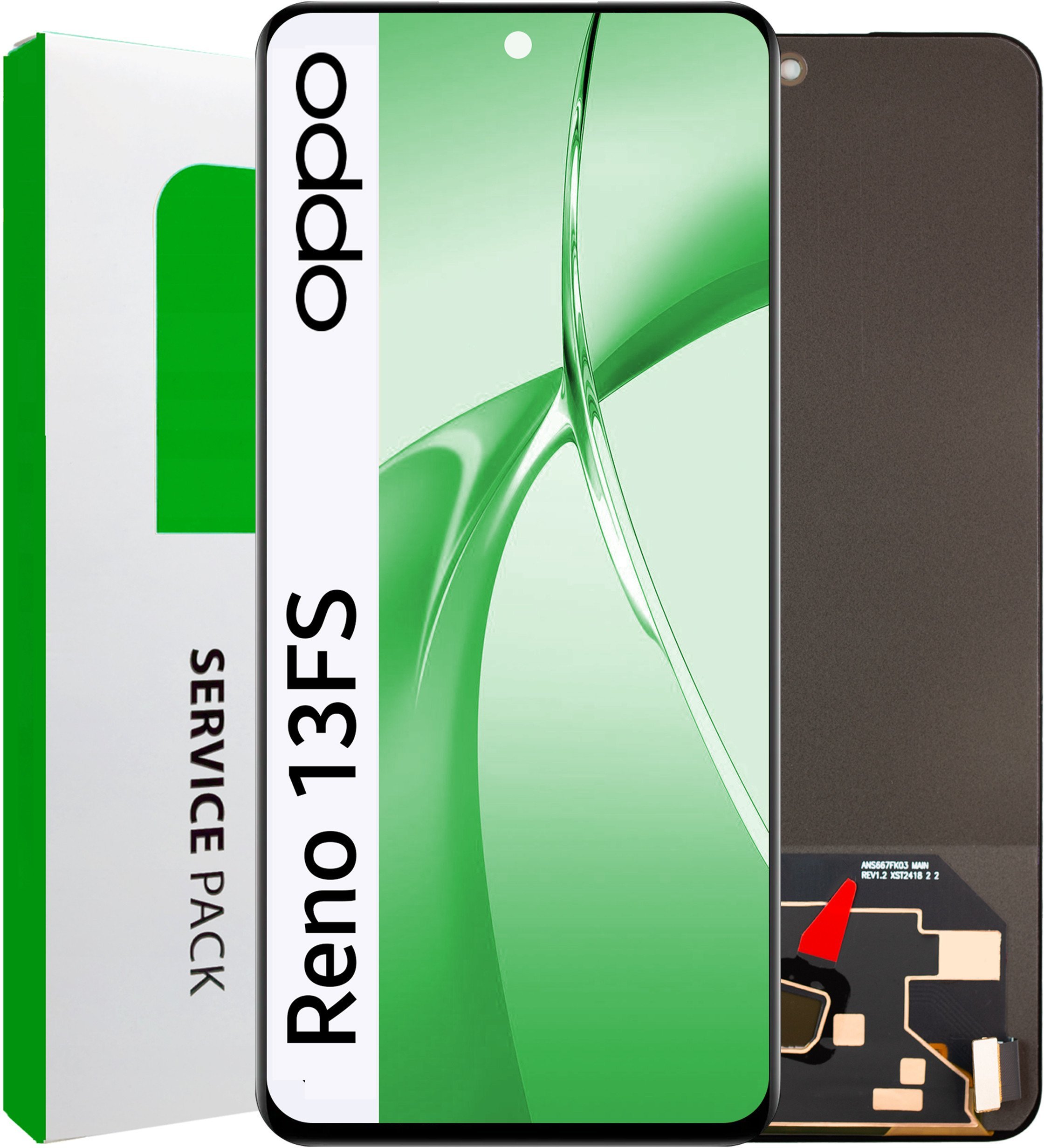 Zila Wyświetlacz do Oppo Reno 13 FS Ekran LCD Oryginał 5904858354276