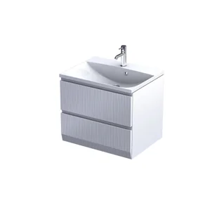 Szafka łazienkowa pod umywalkę Oristo Brylant 60 cm biały mat OR36-SD2S-60-2R - Szafki łazienkowe - miniaturka - grafika 1