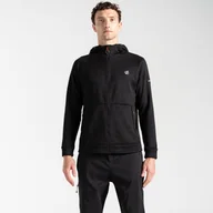Bluzy męskie - Dare 2b - Męski Polar z Kapturem Shielding Czarny, Rozmiar: Xxxl - miniaturka - grafika 1