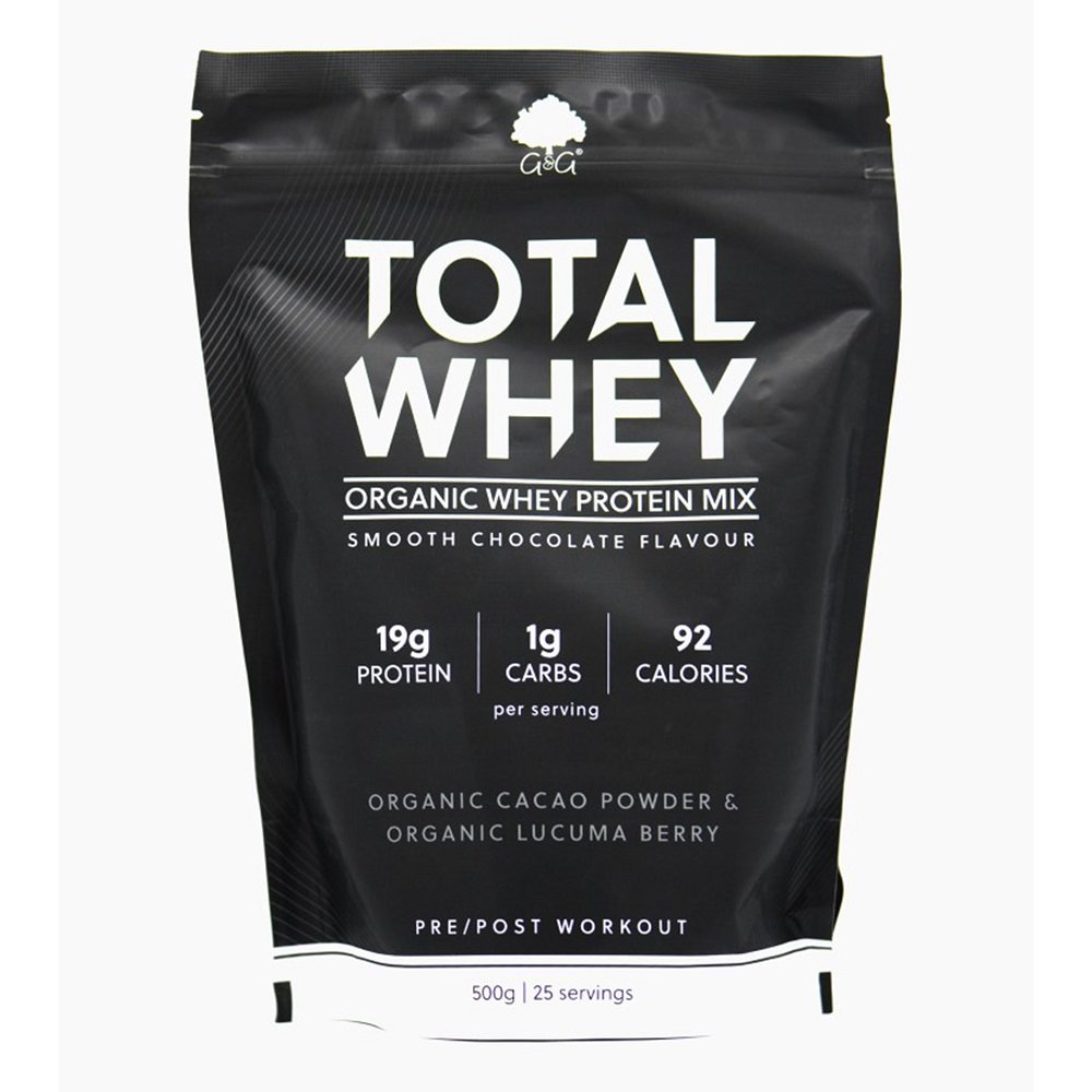 G&G Total Whey Ekologiczna Moc Białka z Serwatki, 500 g