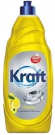 Płyny do naczyń - KRAFT Skoncentrowany płyn do mycia naczyń CYTRYNOWY 850 ml - miniaturka - grafika 1