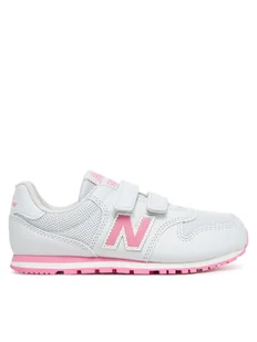 New Balance Sneakersy PV500QP1 Szary - Buty dla dziewczynek - miniaturka - grafika 1