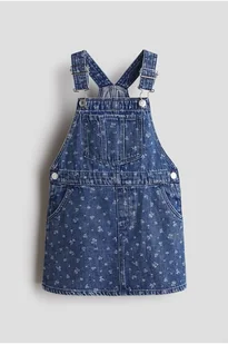 H & M - Cotton denim dungaree dress - Niebieski - H&M - Kombinezony dla dzieci H & M - Cotton denim dungaree dress - Niebieski - H&M - Kombinezony dla dzieci - miniaturka - grafika 1