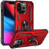 Etui i futerały do telefonów - Etui na telefon komórkowy Armor Shield do Apple iPhone 13 Pro Max Ultra Hybrid Case, czerwony - miniaturka - grafika 1