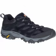 Buty trekkingowe męskie - Męskie buty trekkingowe MERRELL Moab 3 - czarne - miniaturka - grafika 1