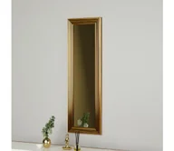 Lustra - Lustro ścienne BOSS 90x30 cm złote - miniaturka - grafika 1