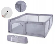 Łóżeczka i kojce - Duży Kojec Plac Zabaw Kidwell Fanko Gray 180 X 200 - miniaturka - grafika 1