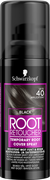 Farby do włosów i szampony koloryzujące - Schwarzkopf Root Retoucher Root Cover Spray Black - miniaturka - grafika 1