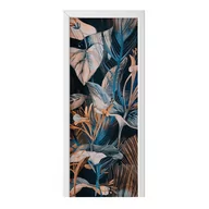 Naklejki na ścianę - Naklejka na drzwi HOMEPRINT Tropikalne rośliny 85x205 cm - miniaturka - grafika 1