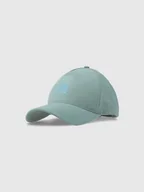 Czapki i chusty sportowe męskie - 4F Czapka baseballowa unisex 4FWSS25ACABU372-47S Zielony Roz. S/M - miniaturka - grafika 1