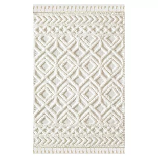 Beżowy dywan 150x80 cm Shaggy – Mila Home - Dywany - miniaturka - grafika 1