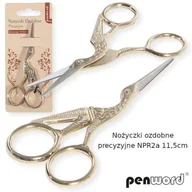 Przybory szkolne - POLSIRHURT Nożyczki ozdobne precyzyjne NPR2a 11,5cm p12 - miniaturka - grafika 1