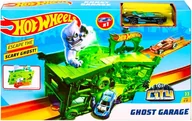 Tory, garaże, parkingi - HOT WHEELS TOR zestaw samochodowy GARAŻ DUCHÓW PREZENT Zestaw Dla Dzieci - miniaturka - grafika 1