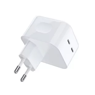 Choetech ładowarka sieciowa 35W 2xUSB-C PD biały (Q5008) - Ładowarki do telefonów - miniaturka - grafika 1