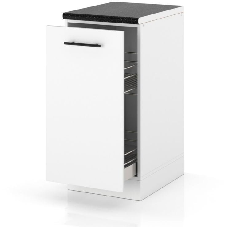 Szafka Kuchenna Stojąca Z Blatem Szafka Cargo 40cm Spremium Biały Mat