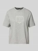 Koszulki i topy damskie - T-shirt z czystej bawełny - miniaturka - grafika 1