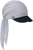 Czapki męskie - Bandana z Daszkiem Jasmine by Lipodo, niebieski, One Size - miniaturka - grafika 1