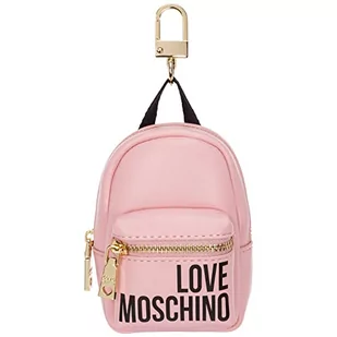 Love Moschino Komplementi Pelletteria wyroby skórzane dla kobiet, Róża, - Portfele - miniaturka - grafika 1