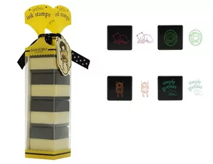 Zestaw stempli z tuszem, Ruby Yellow - Akcesoria kreślarskie Zestaw stempli z tuszem, Ruby Yellow - Akcesoria kreślarskie - miniaturka - grafika 1