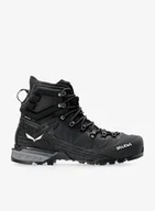 Buty trekkingowe damskie - Buty pod raki półautomatyczne damskie Salewa Ortles Edge Mid GTX - black/black - miniaturka - grafika 1