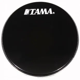 TAMA 22" bass drum rezonansowy w kolorze czarnym z białym logo (BK22BMWS) BK22BMWS - Akcesoria do perkusji - miniaturka - grafika 1