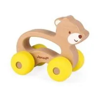 Janod Miś pojazd Baby Pop, - Grzechotki dla dzieci - miniaturka - grafika 6