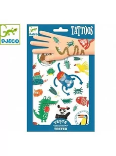 Djeco Tatuaże - Zwierzaczki - Zabawki kreatywne - miniaturka - grafika 1