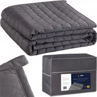 Pościel dla dzieci - Costway KOŁDRA OBCIĄŻENIOWA KOC SENSORYCZNY ANTYSTRESOWY TORBA 90x120 3,2 kg - miniaturka - grafika 1