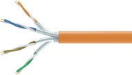 Kable miedziane - Equip 404552 kabel sieciowy Pomarańczowy 500 m Cat7 S/FTP S-STP - miniaturka - grafika 1