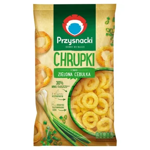 Przysnacki Chrupki o smaku zielona cebulka 140 g - Chrupki - miniaturka - grafika 1