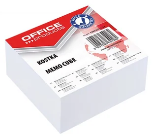 Office products KOSTKA klejona, 85x85x40mm, biała 14053311-14 - Etykiety samoprzylepne i bloki etykiet - miniaturka - grafika 2