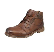 Kozaki damskie - bugatti 321-A0U34-3200 Vittore - buty męskie Boots/kozaki - koniak, koniak, 42 EU - miniaturka - grafika 1