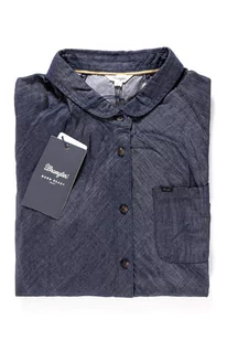 Wrangler, Koszula damska, L/S 1Pkt Denim Blouse Dark Indigo W5176C51E, rozmiar XS - Koszule damskie - miniaturka - grafika 1