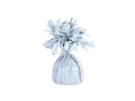 Balony i akcesoria - Obciążnik foliowy do balonów napełnionych helem - biały - 176 g. - miniaturka - grafika 1