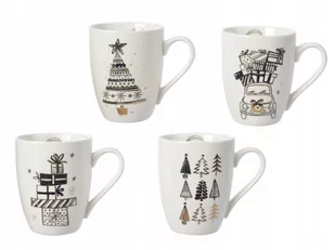 Kubek porcelanowy świąteczny na kawę biały 12 x 11 cm 1szt - Kubki Kubek porcelanowy świąteczny na kawę biały 12 x 11 cm 1szt - Kubki - miniaturka - grafika 1