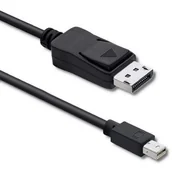 Kable - Qoltec Kabel Mini DisplayPort v1.1 M DisplayPort v1.1 M 1080p 1.8m 50434 - miniaturka - grafika 1