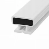 Uszczelki - USZCZELKA MAGNETYCZNA WSUWANA W PROFIL MAGNES MAGNESY DO KABINY PRYSZNICOWEJ WSUWANE W PROFIL DRZWI - miniaturka - grafika 1