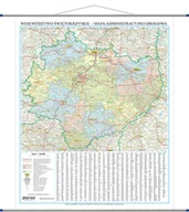 Atlasy i mapy - EkoGraf Województwo świętokrzyskie mapa ścienna 1:200 000 - miniaturka - grafika 1