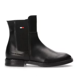 Buty Tommy Hilfiger Chelsea Boot W T4A5-33045-0036999-999 czarne - Botki damskie - miniaturka - grafika 1