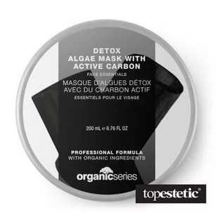 Organic Series Organic Series Detox Algae Mask With Active Carbon Maska algowa z aktywnym węglem 200 ml - Maseczki do twarzy - miniaturka - grafika 1