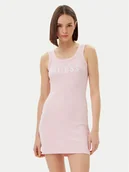 Sukienki - Guess Sukienka codzienna V5GK06 K8RT2 Różowy Slim Fit - miniaturka - grafika 1