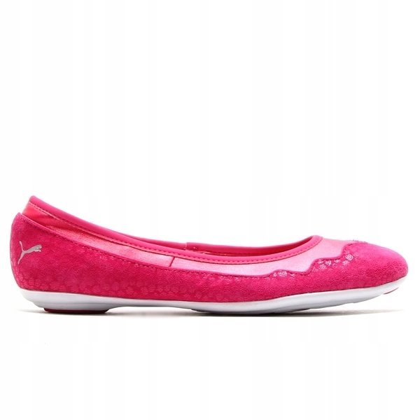Puma buty balerinki różowe baleriny skóra naturalna 356382 01 37,5