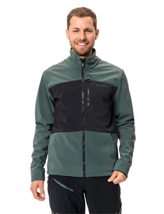 Kurtka softshell sportowa męska Vaude Virt II - zielona - Kurtki męskie - miniaturka - grafika 1