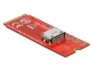 DeLOCK Przejściówka M.2 Key M do 1 x OCuLink SFF-8612 - Adaptery i przejściówki - miniaturka - grafika 1