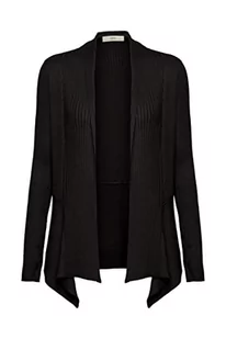 ESPRIT Damski kardigan z dzianiny, 001/Black, XXS - Swetry damskie - miniaturka - grafika 1