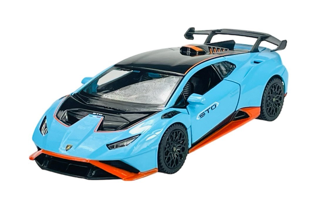 RASTAR LAMBORGHINI HURACAN STO NIEBIESKI 1:32 64310
