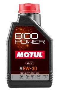 Motul 5W30 1l 8100 Power Synthetic E - Oleje silnikowe - miniaturka - grafika 1